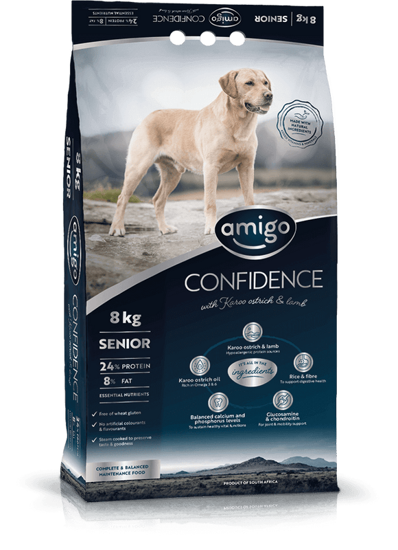 Amigo - CONFIDENCE Senior Dog Food 20kg