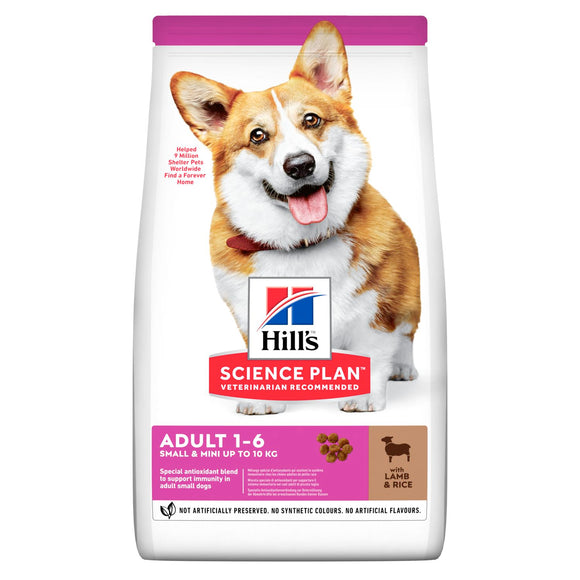 HILL'S SCIENCE PLAN Adult Small & Mini Dry Dog Food Lamb & Rice Flavour
