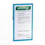 Advantage Flea and Lice Spot On Treatment for Medium Dogs (4-10kg) - Turquoise