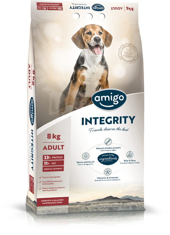 Amigo - INTEGRITY Adult Dog Food 20kg