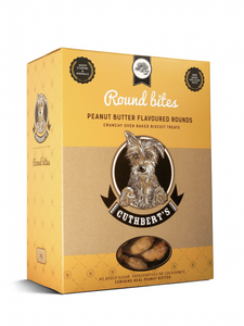 Cuthbert's Dog Biscuits - Peanut Butter Flavour ( Round Bites ) 1kg