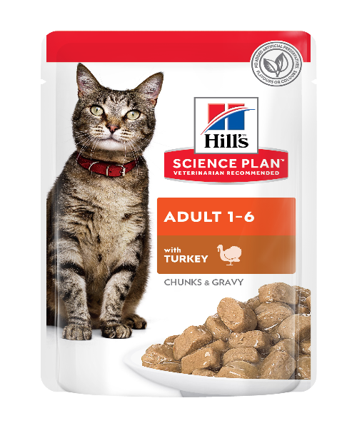 HILL'S SCIENCE PLAN Adult Wet Cat Food Chicken & Turkey Flavour - 85g
