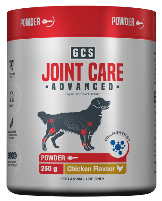 GCS Joint Care Advanced Powder for Dogs - Chicken Flavour 250g