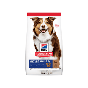 HILL'S SCIENCE PLAN Mature Adult Medium Dry Dog Food Lamb & Rice Flavour