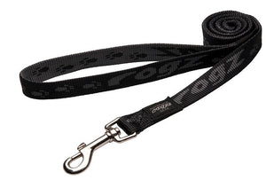 Rogz Alpinist Large 20mm K2 Fixed Dog Lead, Black Rogz Design