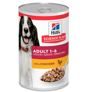 HILL'S SCIENCE PLAN Mature Adult Wet Dog Food Chicken Flavour