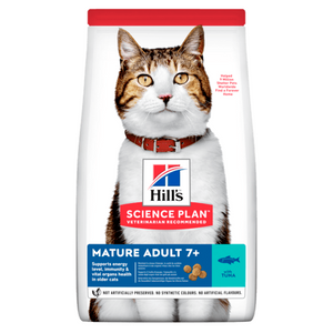 HILL'S SCIENCE PLAN Mature Adult Dry Cat Food Tuna Flavour