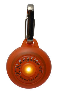 Rogz ID Tagz Large 31mm Roglite, Orange Light