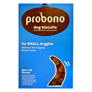 Probono Spare Rib Dog Biscuits