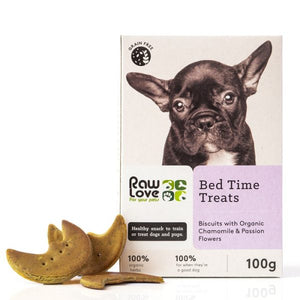 Raw Love Pets Bed Time Treats for Dogs 100g