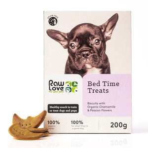 Raw Love Pets Bed Time Treats for Dogs 200g