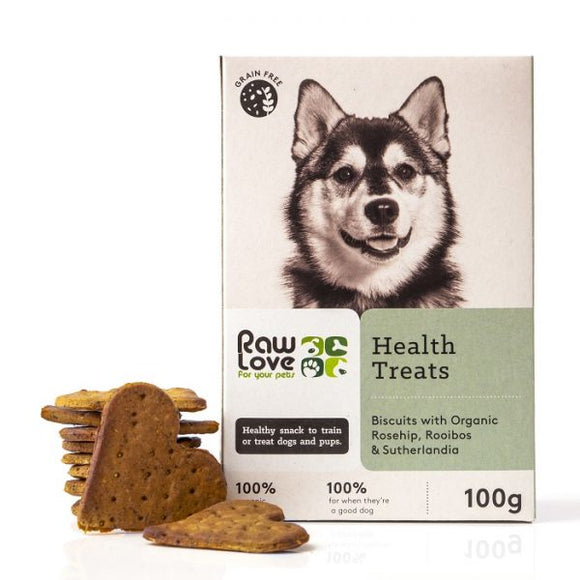 Raw Love Pets Health Treats for Dogs 100g
