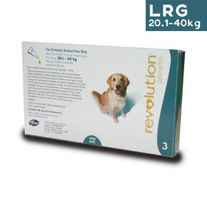 Revolution Spot On Parasite Treatment for Dogs 20.2kg - 40kg (Green) - Pack of Three