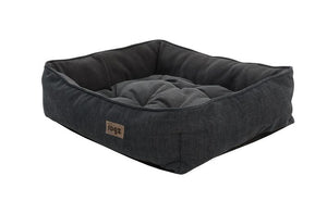 Rogz - Lapz Moon Podz Lap Dog Beds - Black - Small