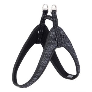 Rogz - Utility Fit-Fast Harness for Dogs - Black S/M