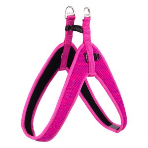 Rogz - Utility Fit-Fast Harness for Dogs - Pink M/L