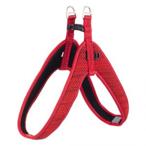 Rogz - Utility Fit-Fast Harness for Dogs - Red  XXS