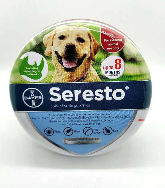Seresto Flea and Tick Collar for Large Dogs 8kg +