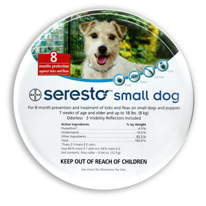 Seresto Flea and Tick Collar for Small Dogs < 8kg