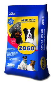Zogo Chicken Flavour Dog Food 20kg - Tidy Pets