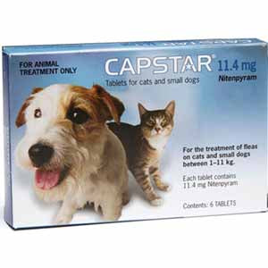 Capstar 11mg Small 6'S - Tidy Pets