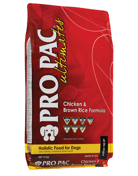 PRO PAC® Ultimates™ Chicken & Brown Rice Formula 12kg Dog Food