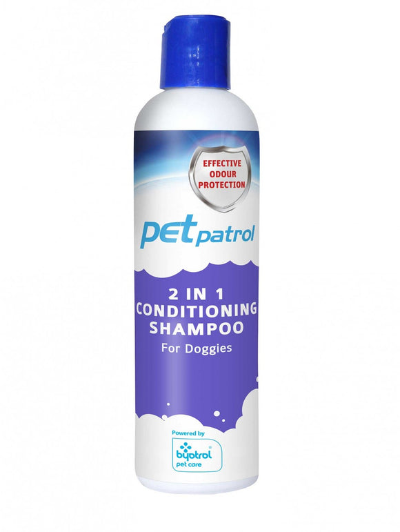 PET PATROL - 2 in 1 Conditioning Shampoo 250ml