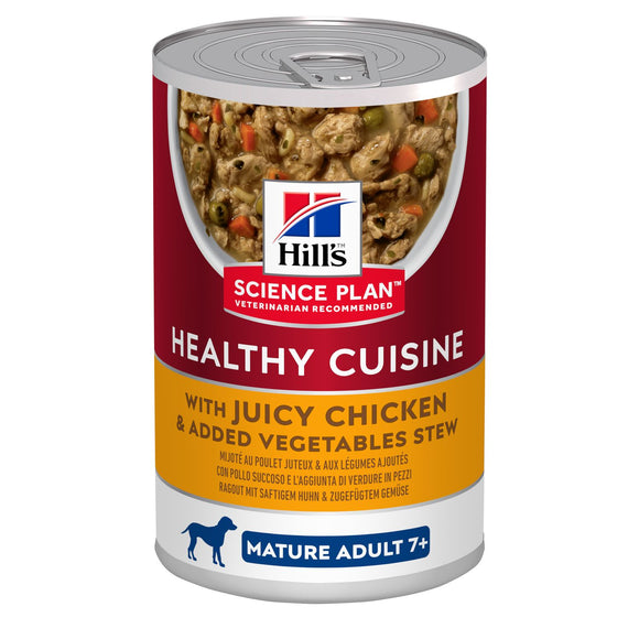 HILL'S SCIENCE PLAN Mature Adult Wet Dog Food Chicken and Carrot Flavour