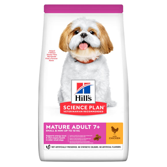 HILL'S SCIENCE PLAN Mature Adult Small & Mini Dry Dog Food Chicken Flavour